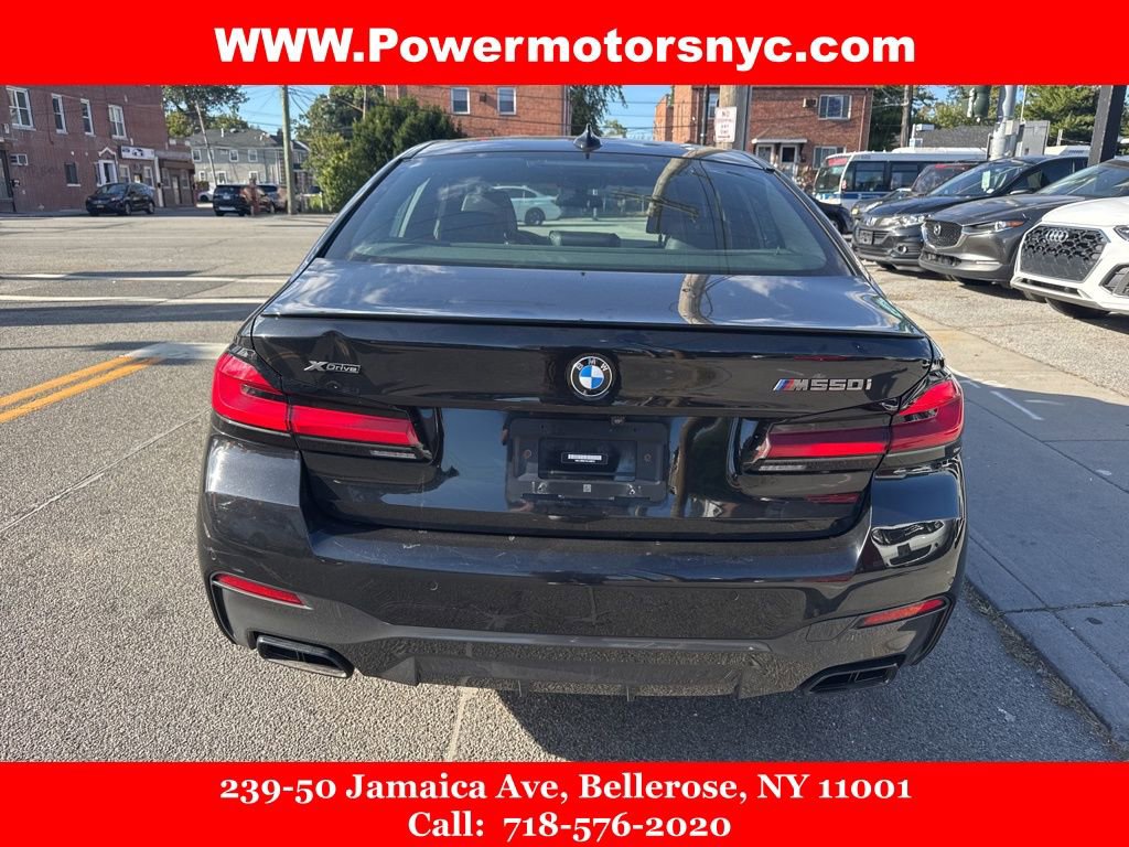 Used 2022 BMW M550i xDrive M550i xDrive w/ Executive Package image 4
