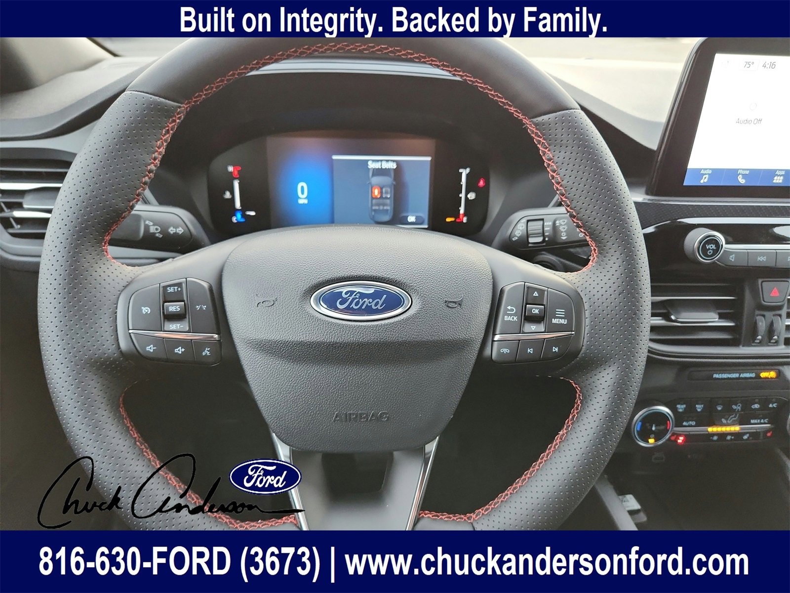 New 2026 Ford Escape ST-Line Select w/ Equipment Group 401A image 13