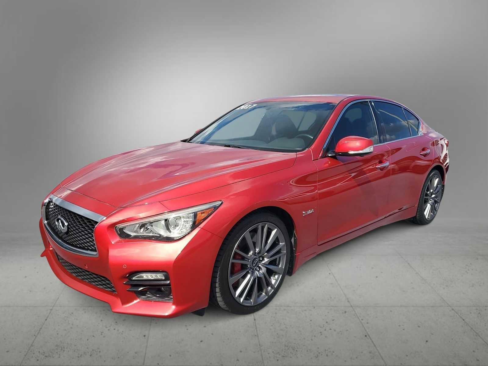 Used 2017 INFINITI Q50 Red Sport 400