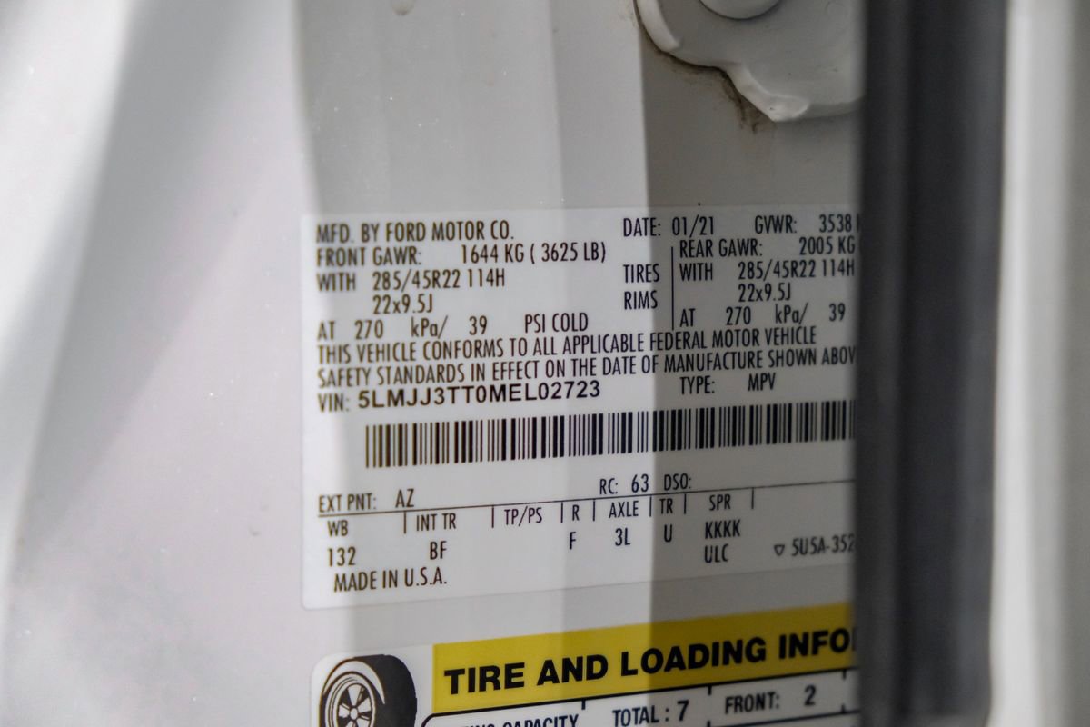 Used 2021 Lincoln Navigator L Black Label w/ Cargo Convenience Package image 72