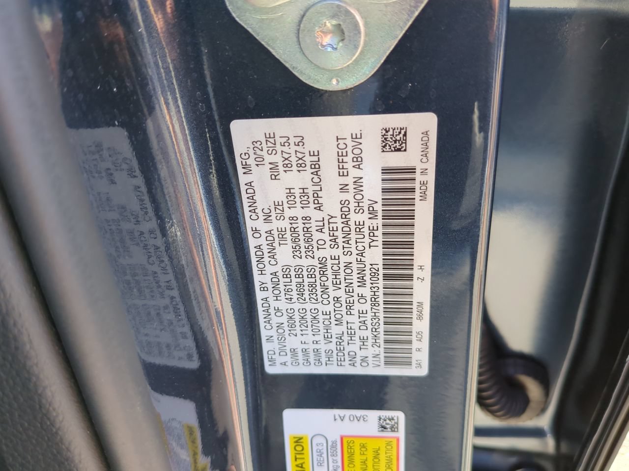 Certified 2024 Honda CR-V EX-L image 16