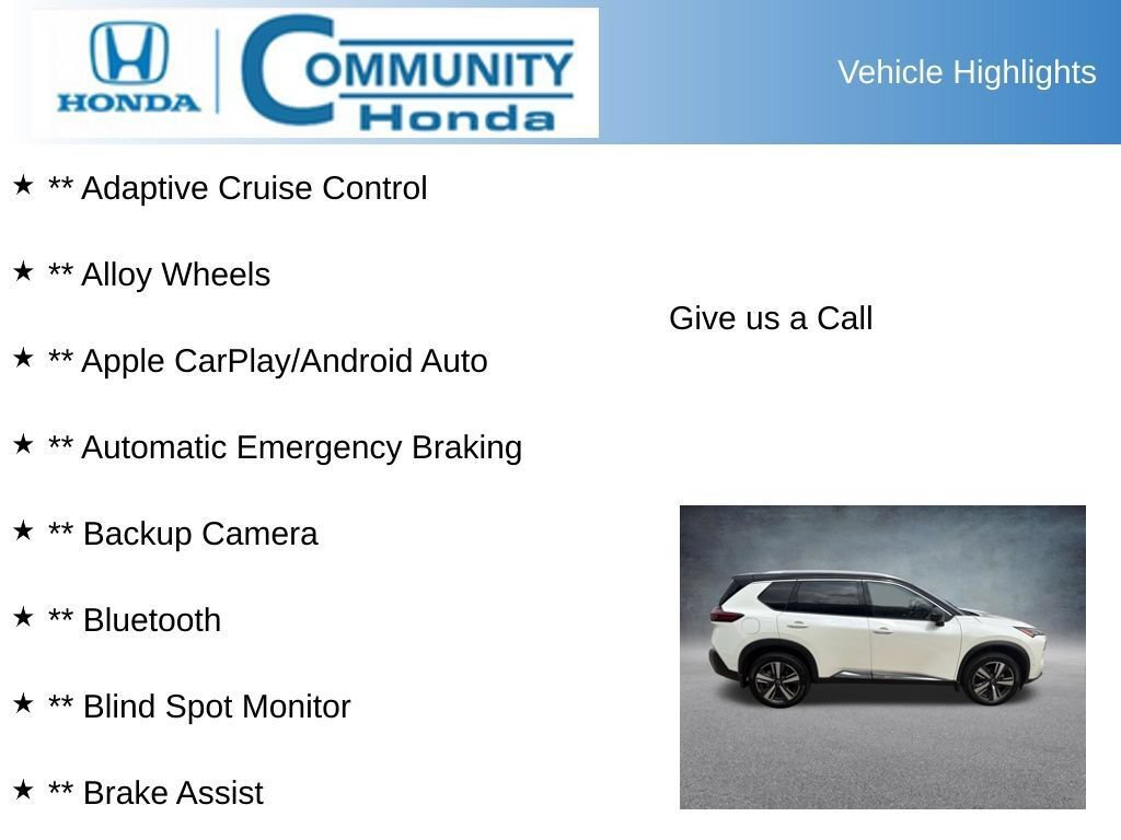 Used 2023 Nissan Rogue SL w/ SL Premium Package AWD/4WD image 7