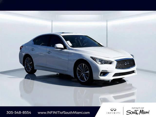 Used 2023 INFINITI Q50 Luxe w/ Cargo Package image 3