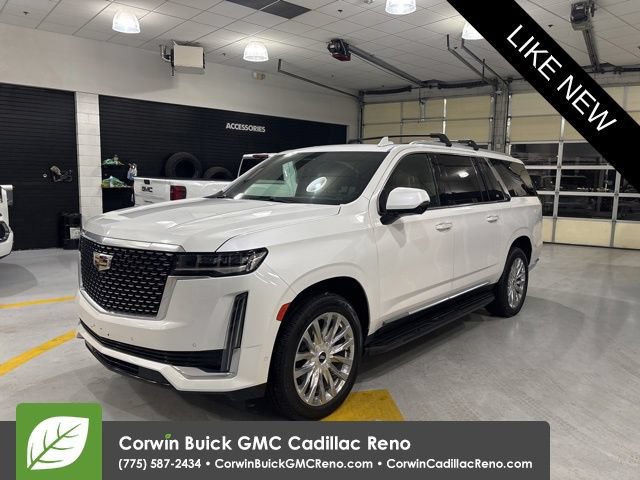 Certified 2023 Cadillac Escalade ESV Premium Luxury w/ Performance Package AWD/4WD 360° Tour