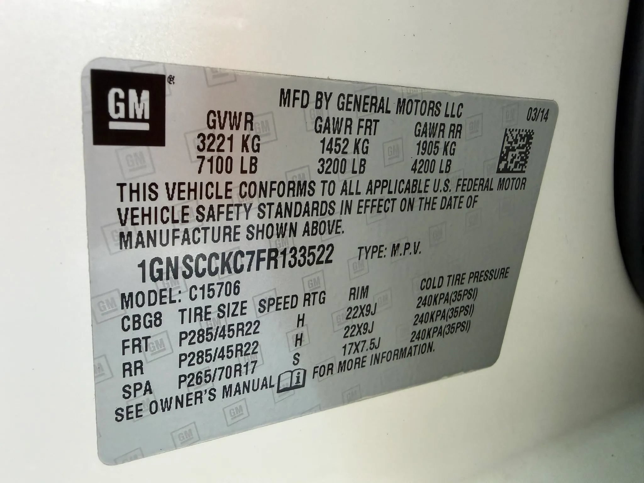 Used 2015 Chevrolet Tahoe LTZ RWD image 48