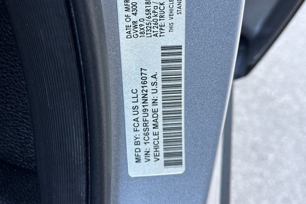 Used 2022 RAM 1500 TRX w/ TRX Level 2 Equipment Group image 36