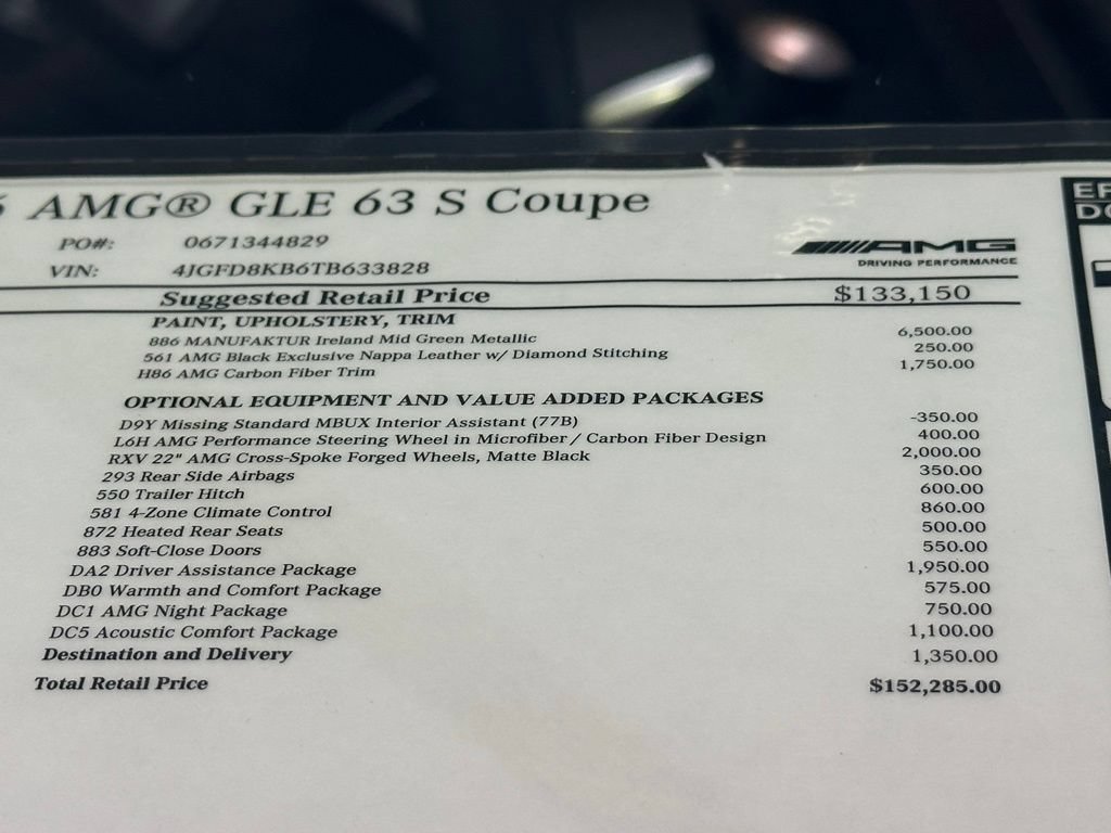 New 2026 Mercedes-Benz GLE 63 AMG S image 25