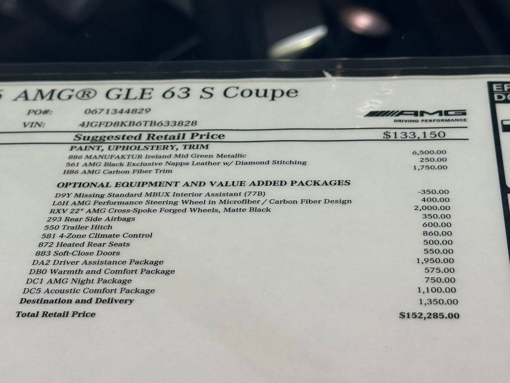 New 2026 Mercedes-Benz GLE 63 AMG S image 25