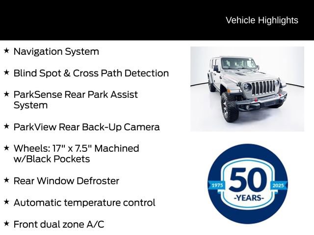 Used 2022 Jeep Wrangler Unlimited Rubicon w/ Steel Bumper Group image 11