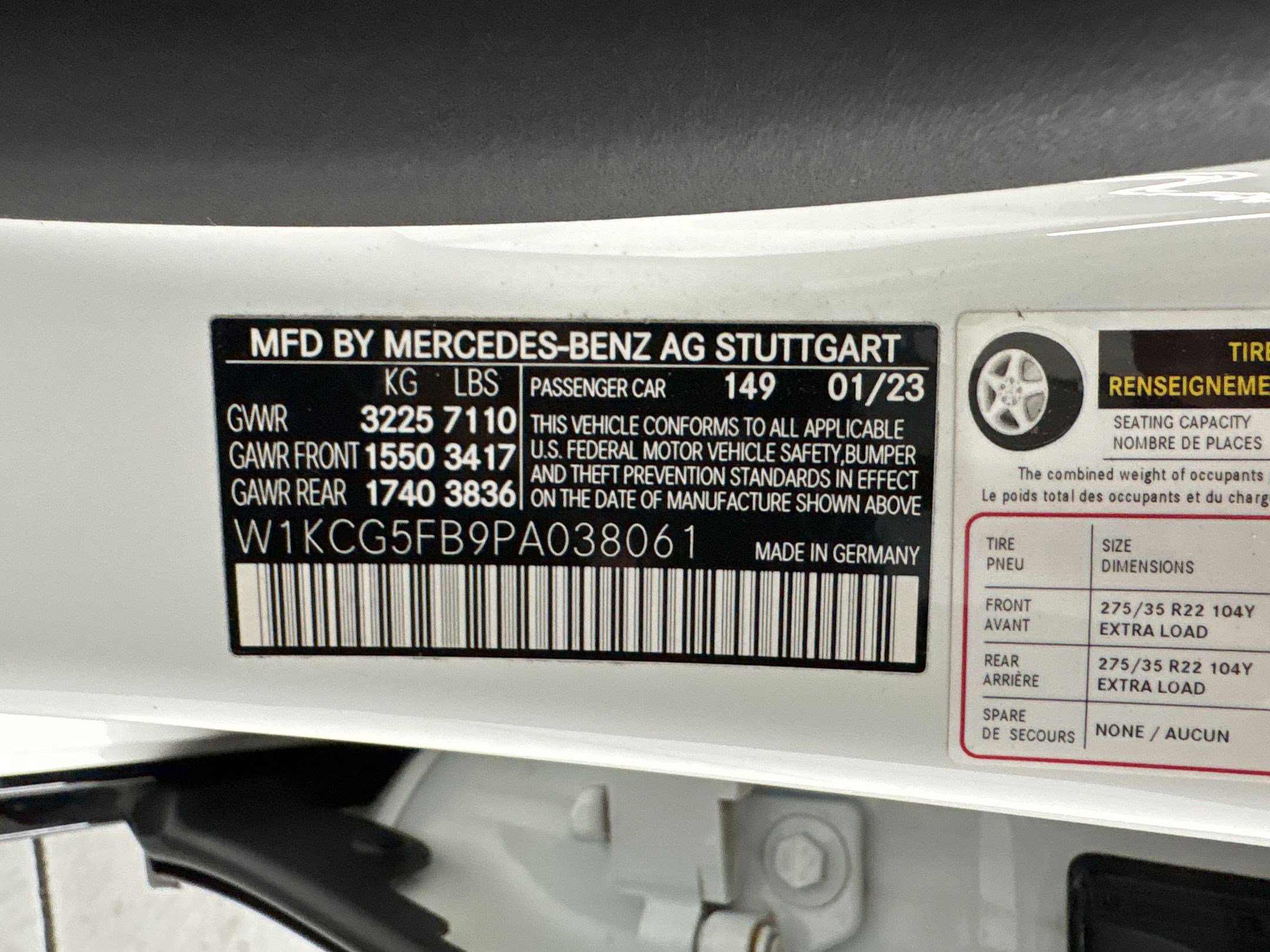 Used 2023 Mercedes-Benz EQS AMG 4MATIC image 19