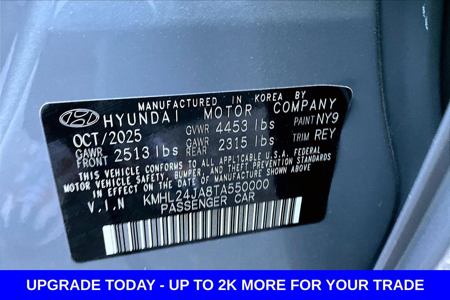 New 2026 Hyundai Sonata SE FWD image 10