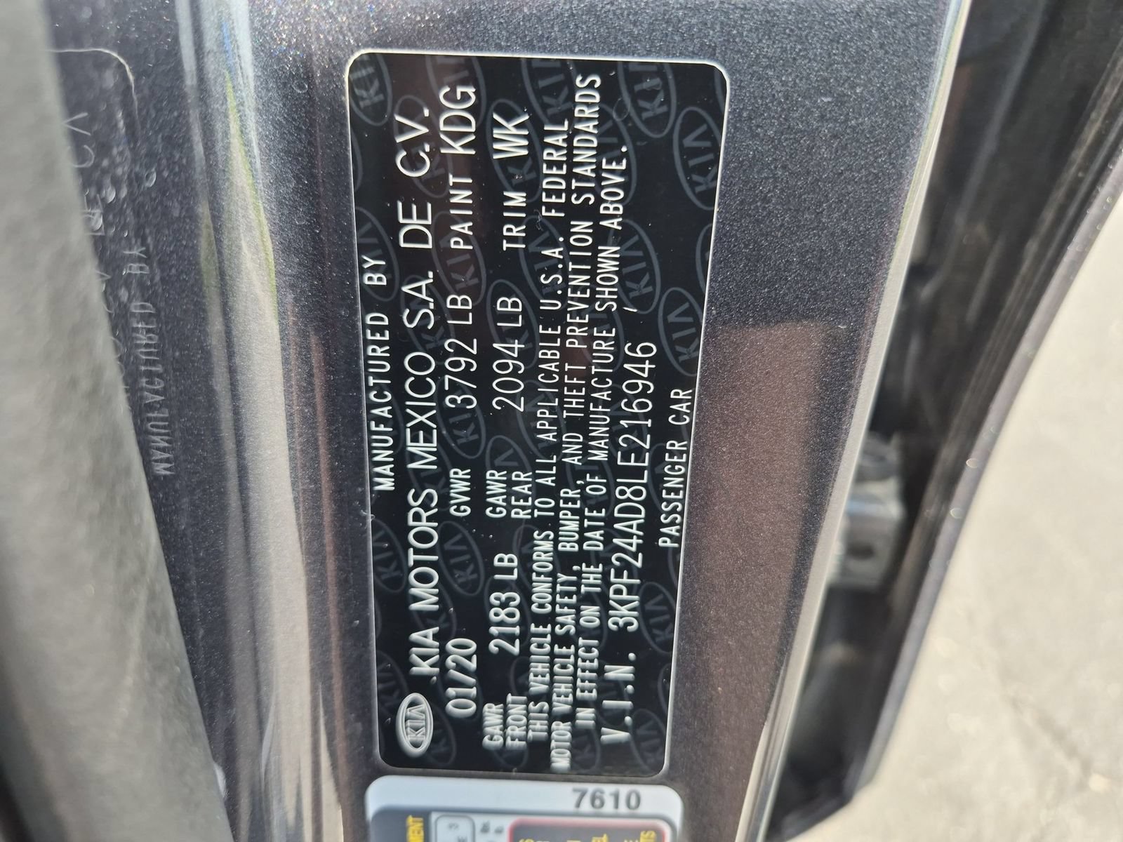Used 2020 Kia Forte LXS FWD image 22