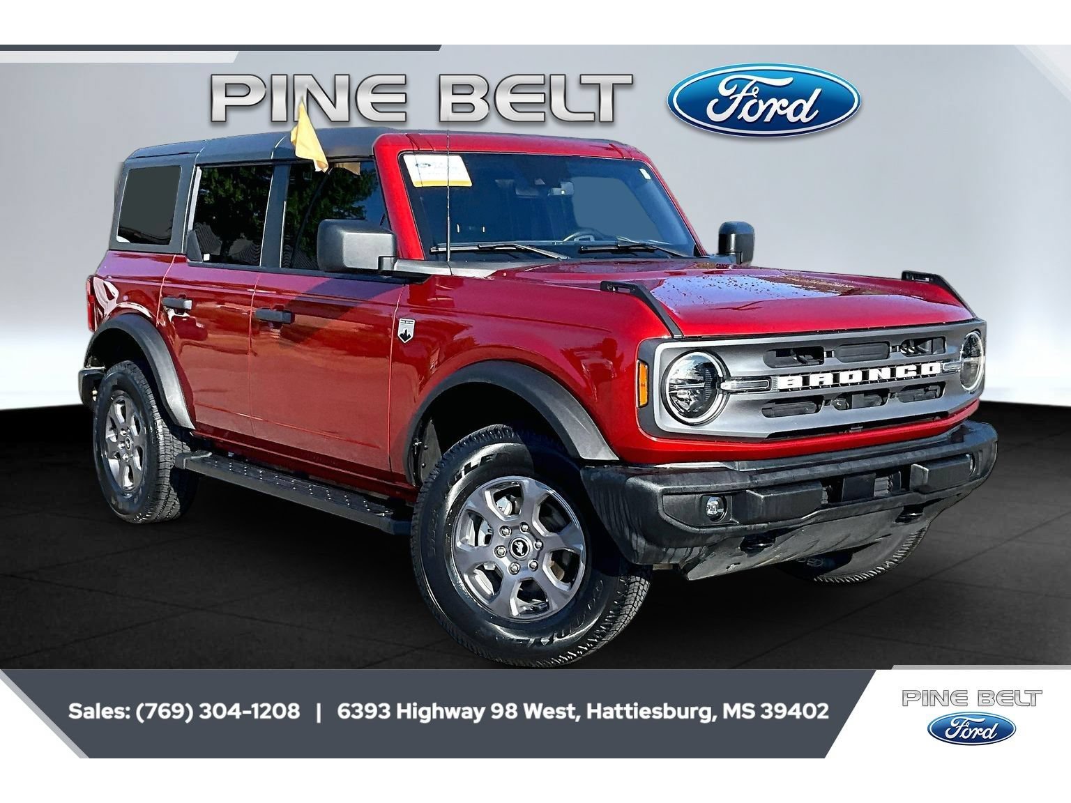 Certified 2024 Ford Bronco Big Bend