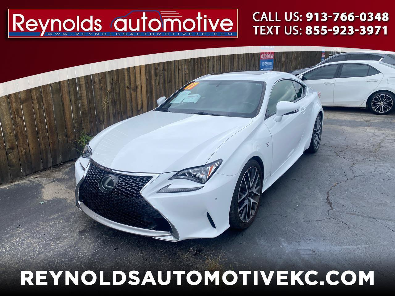 Used 2017 Lexus RC 200t F Sport