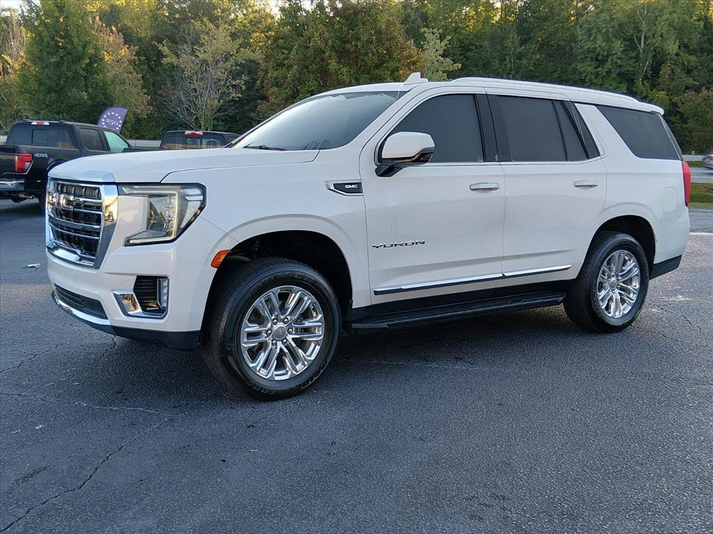 Used 2021 GMC Yukon SLT w/ SLT Luxury Plus Package RWD image 8