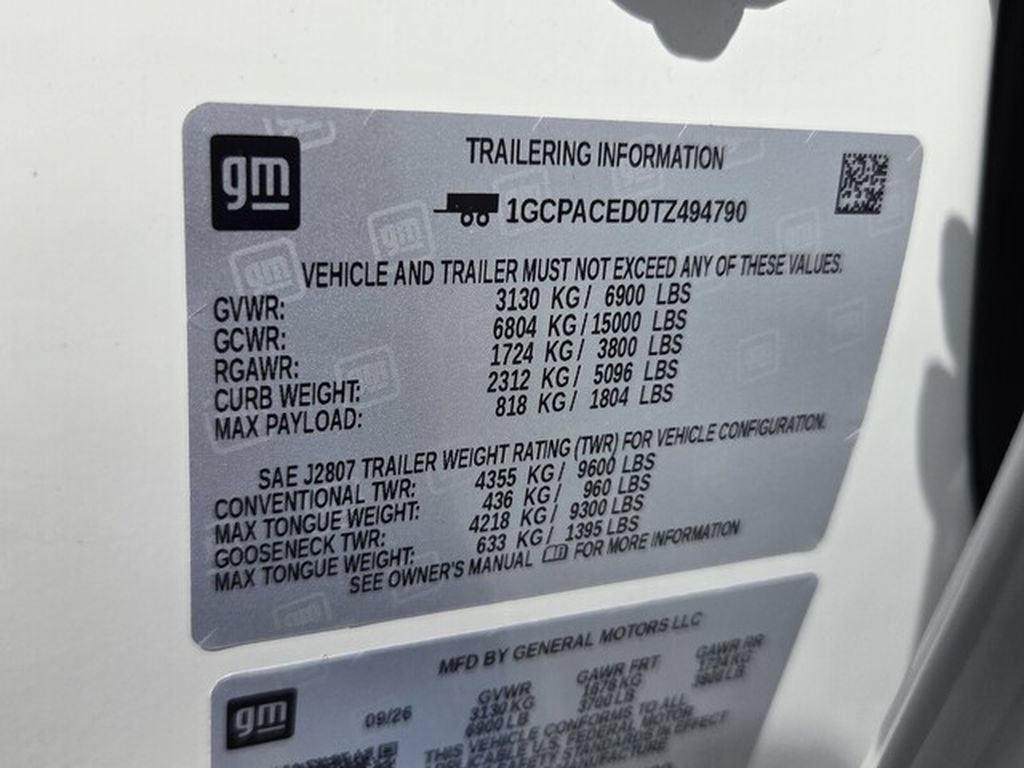 New 2026 Chevrolet Silverado 1500 LT w/ Leather Package RWD image 19