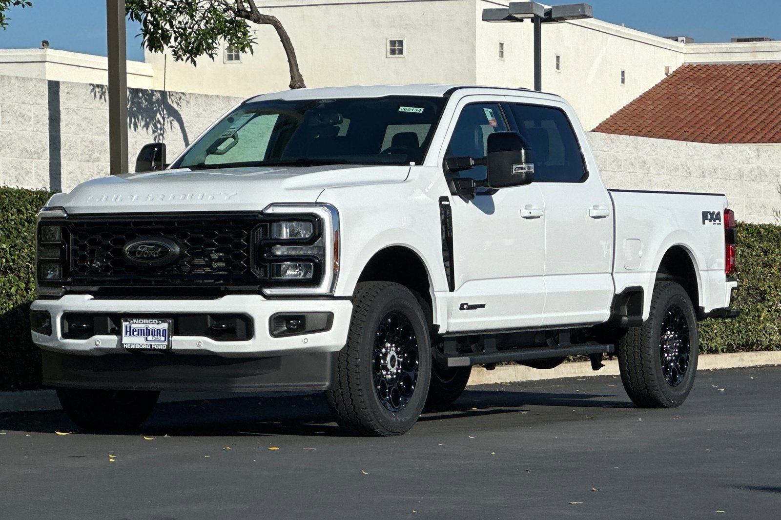 New 2026 Ford F250 Lariat w/ Black Appearance Package image 8