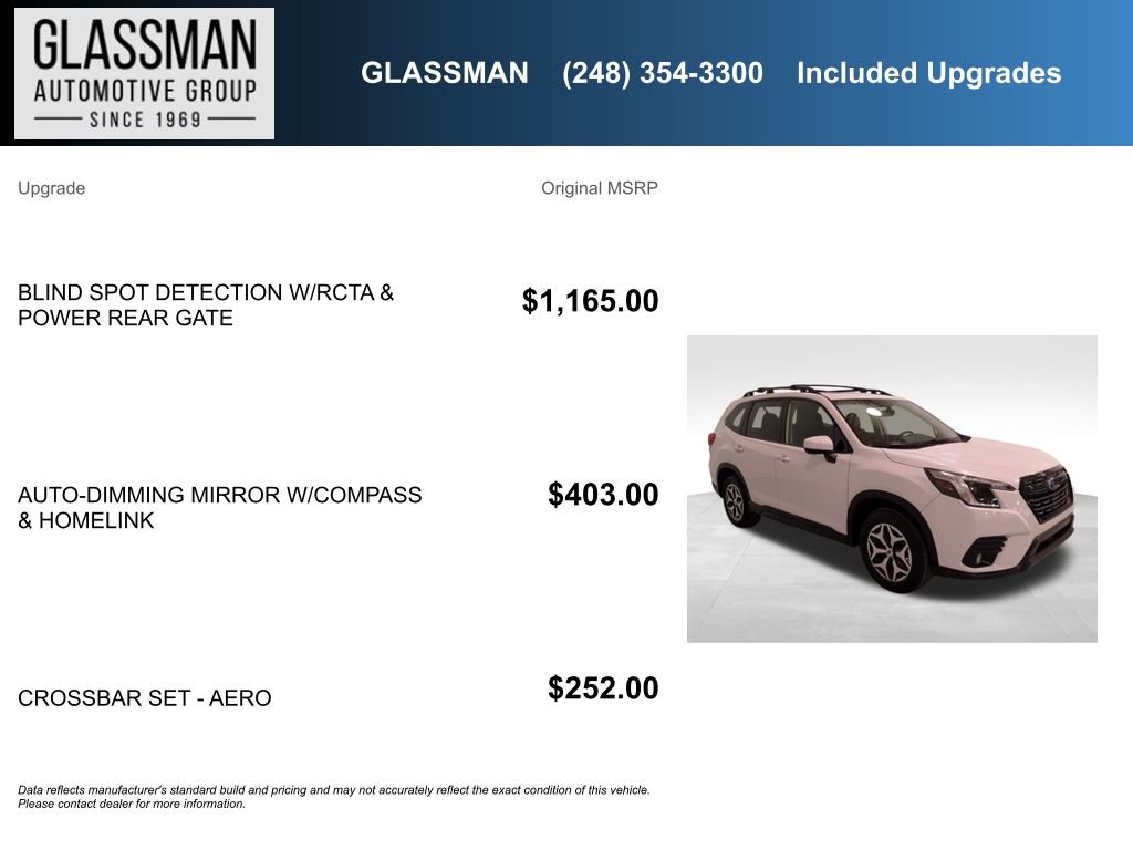 Certified 2023 Subaru Forester Premium image 6