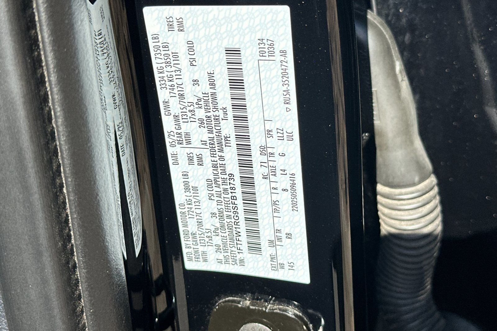 Used 2025 Ford F150 Raptor AWD/4WD image 42
