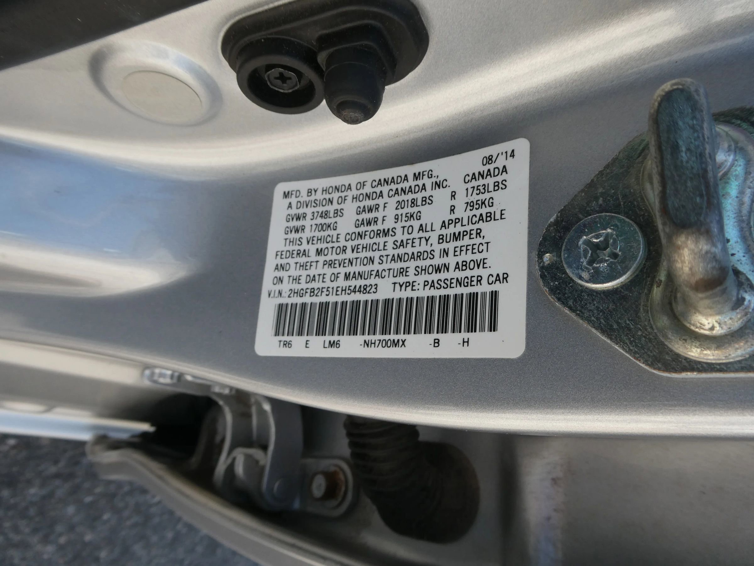 Used 2014 Honda Civic LX image 10