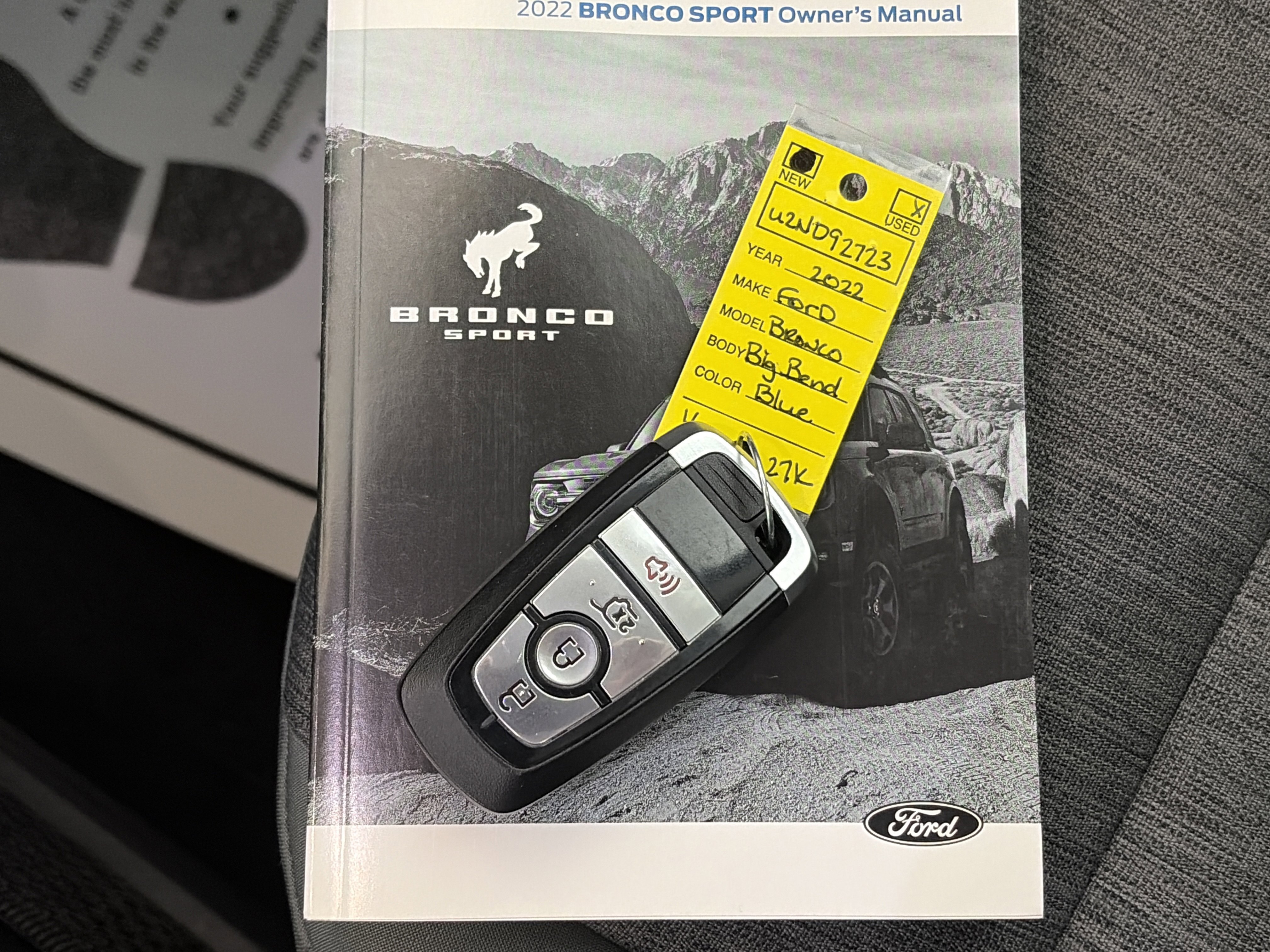 Used 2022 Ford Bronco Sport Big Bend w/ Convenience Package image 34