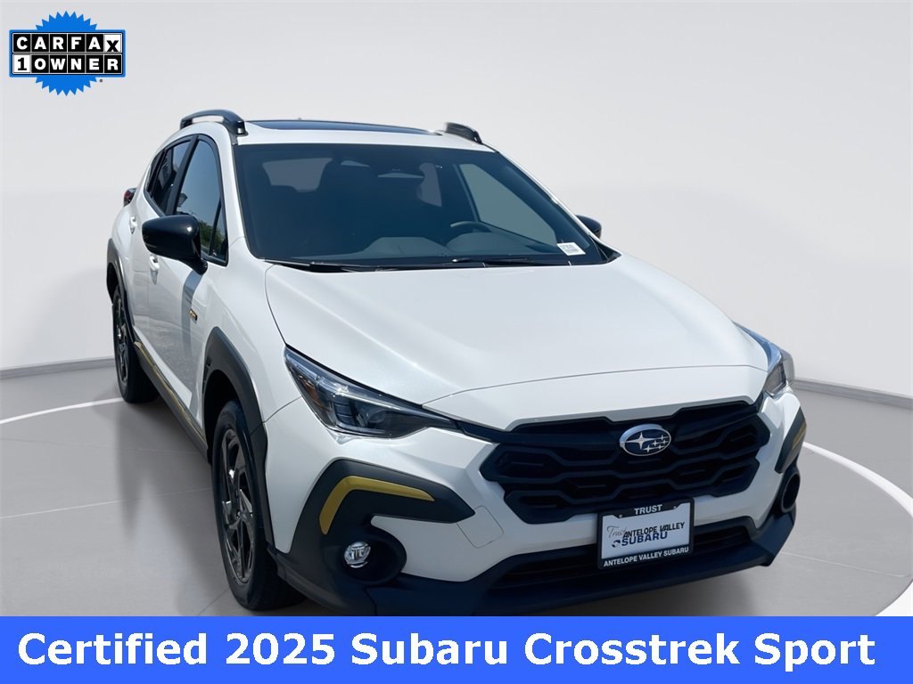 Certified 2025 Subaru Crosstrek 2.5i Sport w/ Popular Package #3A
