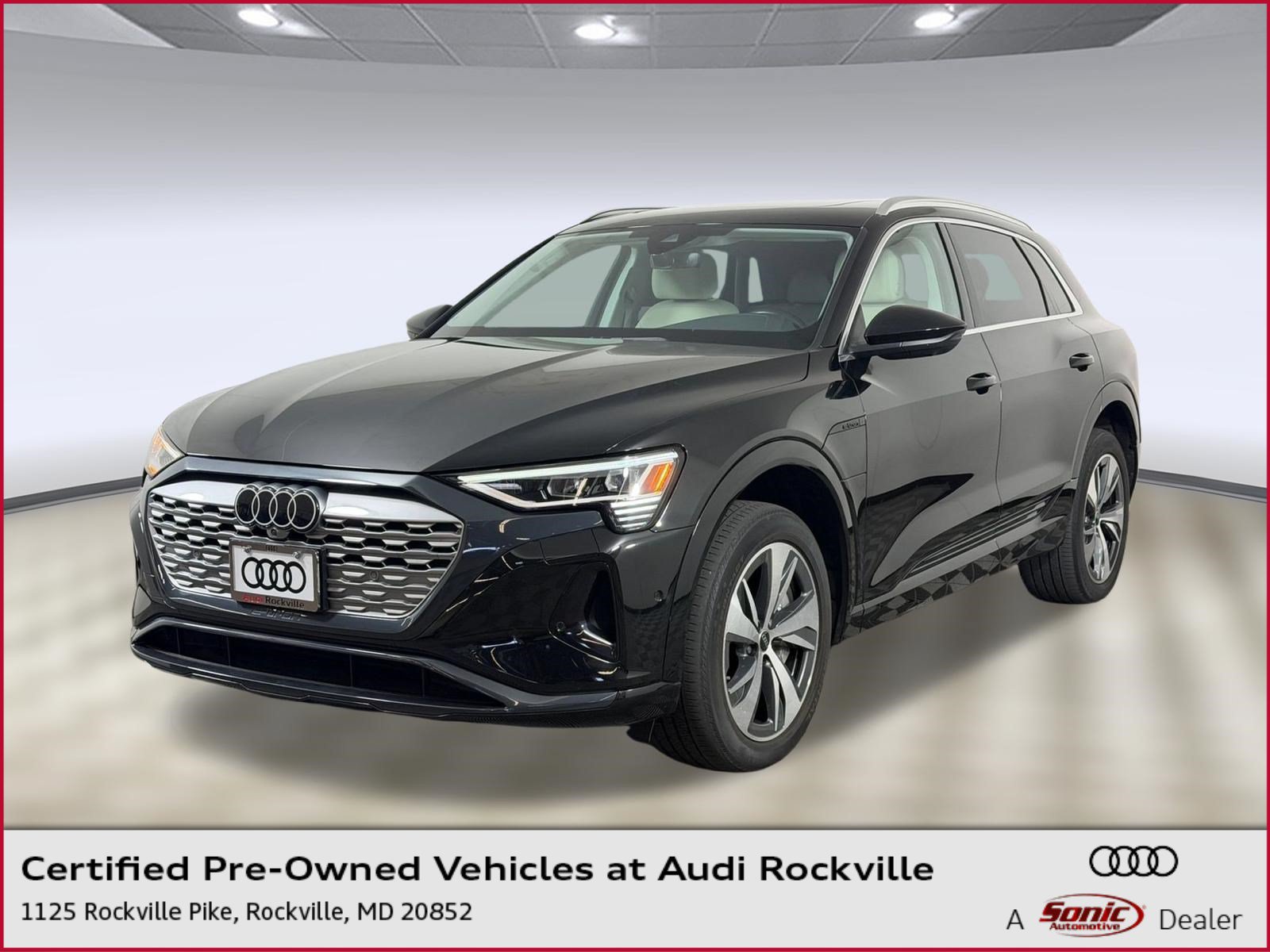 Certified 2024 Audi Q8 e-tron Premium Plus w/ Premium Plus Package AWD/4WD image 1