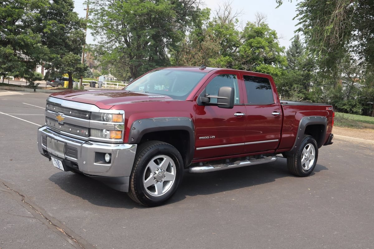 Used 2015 Chevrolet Silverado 2500 LTZ w/ Duramax Plus Package AWD/4WD image 11