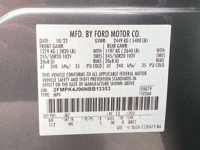 Used 2022 Ford Edge ST-Line image 13