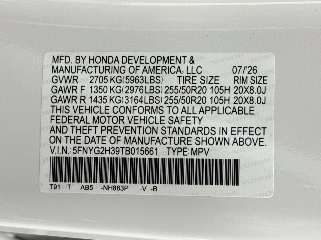 New 2026 Honda Pilot Sport image 49