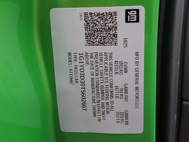 New 2026 Chevrolet Corvette Z06 image 34