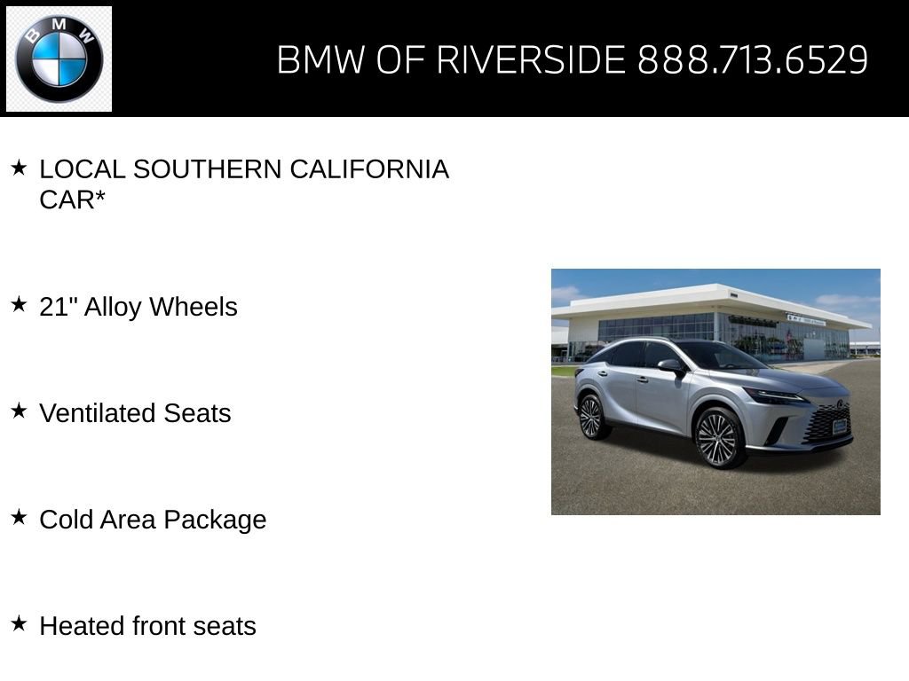 Used 2023 Lexus RX 350 Premium Plus w/ Cold Area Package image 15