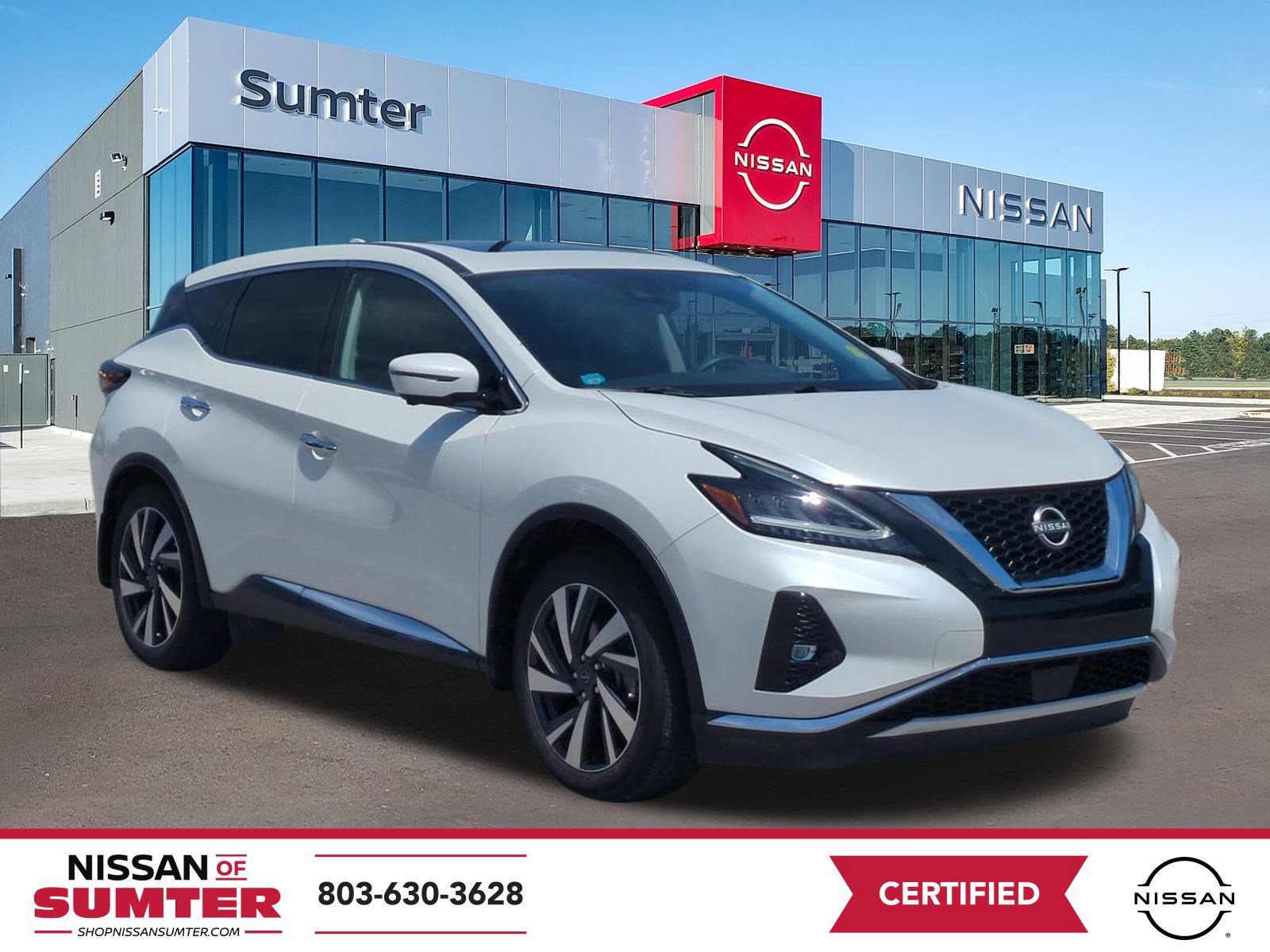 Certified 2023 Nissan Murano SL w/ SL Moonroof Package