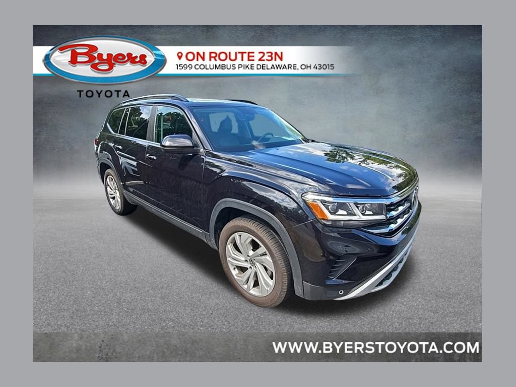 Used 2021 Volkswagen Atlas SE w/ Panoramic Sunroof Package FWD image 1
