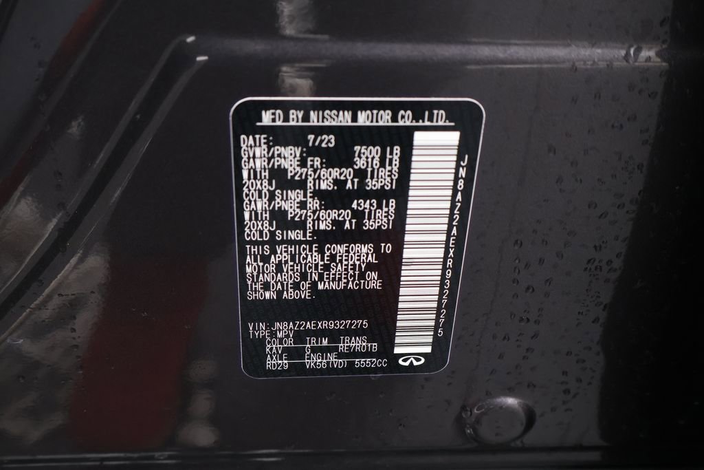 Used 2024 INFINITI QX80 Luxe image 57