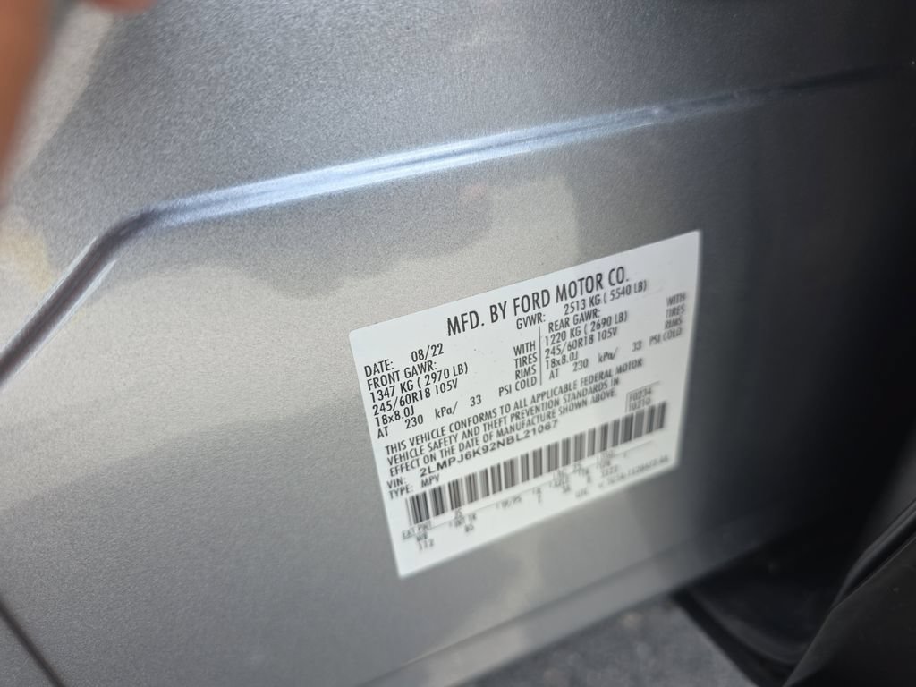 Certified 2022 Lincoln Nautilus Reserve FWD image 32