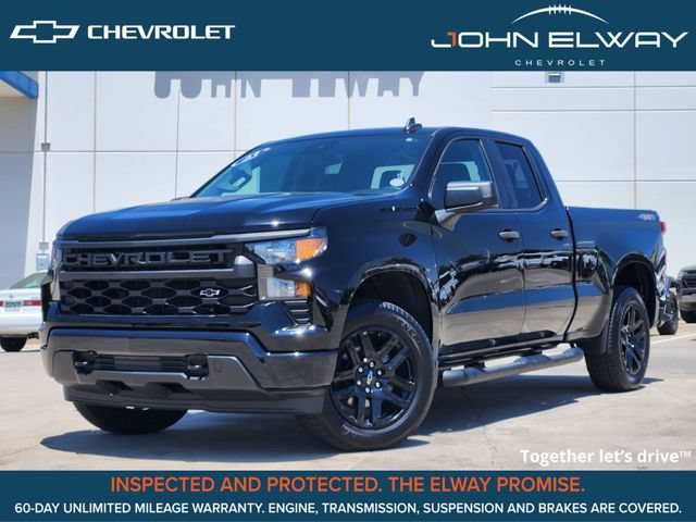 Certified 2023 Chevrolet Silverado 1500 Custom w/ Rally Edition AWD/4WD image 1