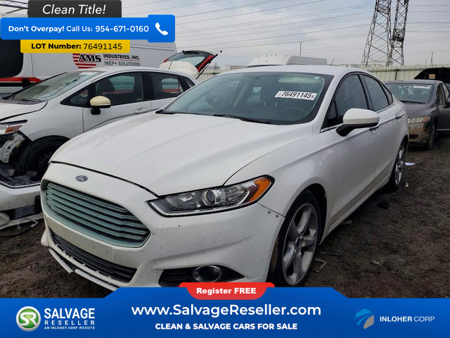 Used 2016 Ford Fusion S w/ Equipment Group 101A