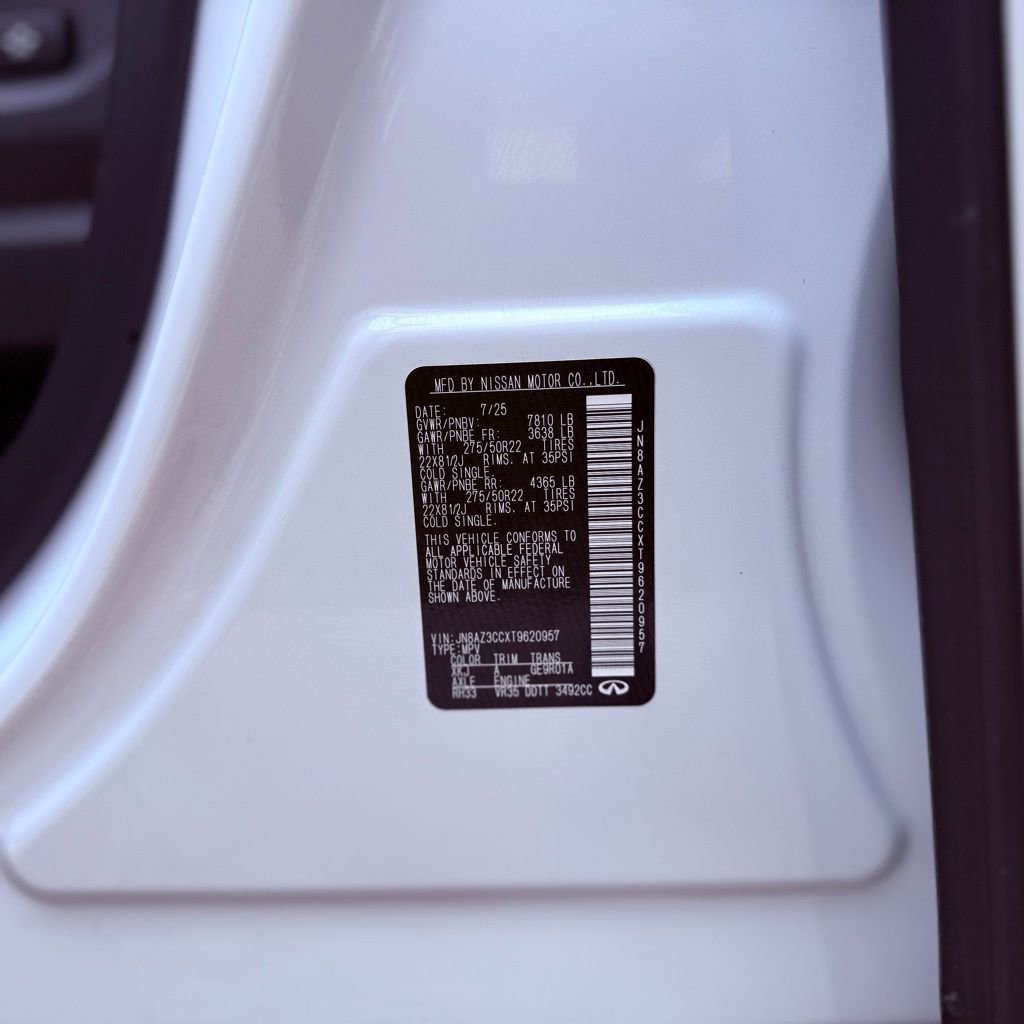 Certified 2026 INFINITI QX80 Autograph w/ Premium Cargo Package image 40