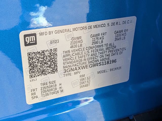 Certified 2024 Chevrolet Equinox RS image 37