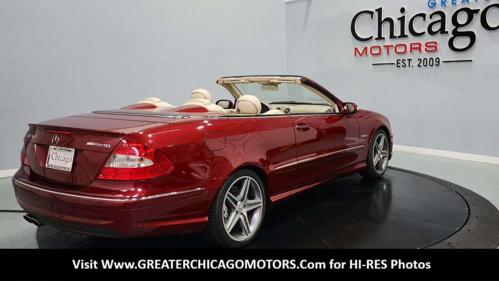 Used 2007 Mercedes-Benz CLK 63 AMG Cabriolet image 12