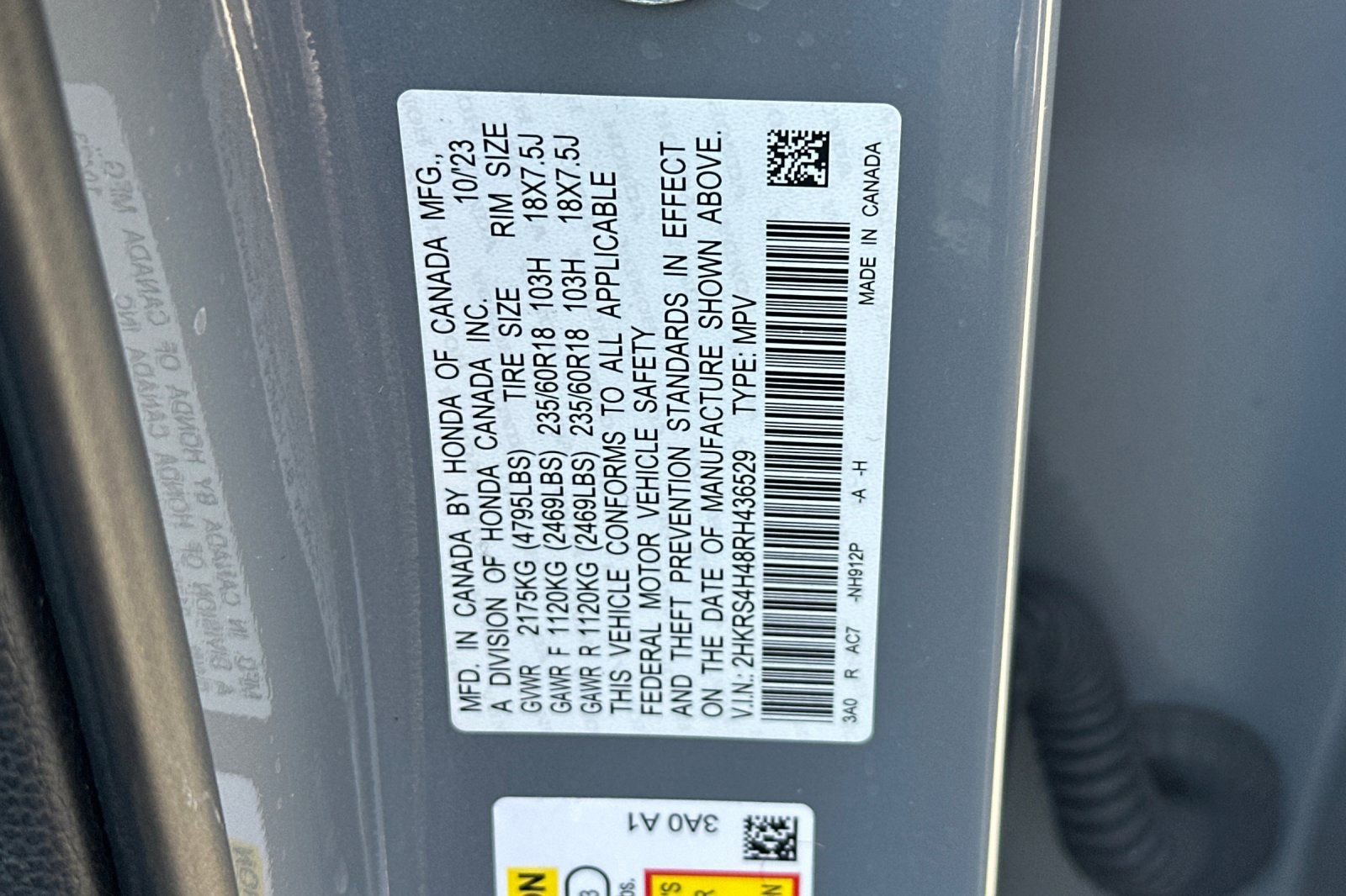 Certified 2024 Honda CR-V EX image 28
