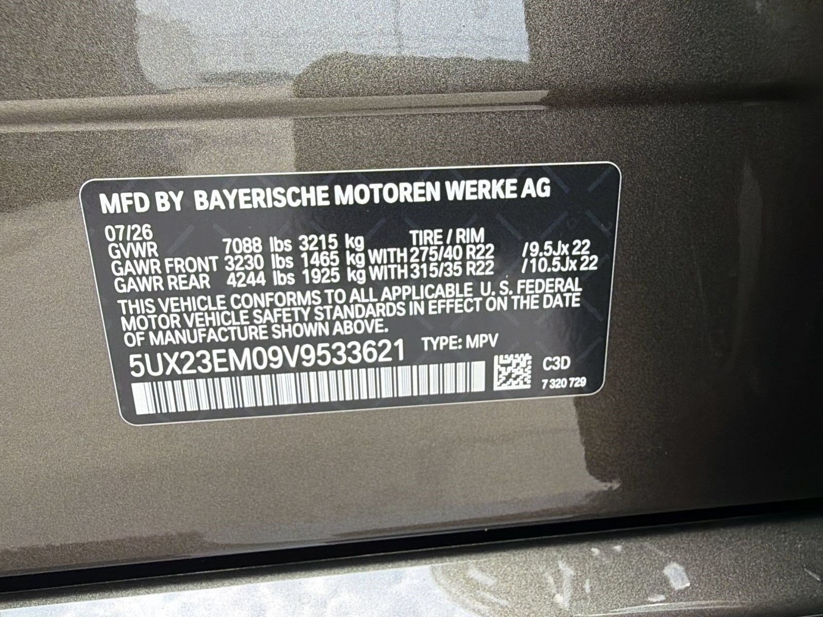 New 2027 BMW X7 xDrive40i w/ M Sport Package AWD/4WD image 25