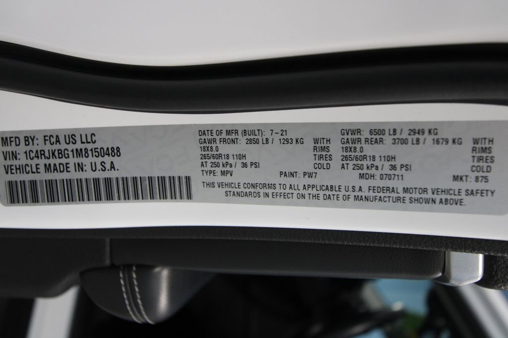 Used 2021 Jeep Grand Cherokee L Limited image 46