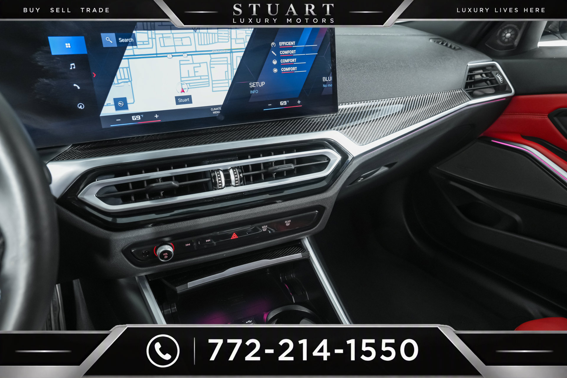 Used 2024 BMW M3 Competition w/ M Carbon Exterior Package AWD/4WD image 22