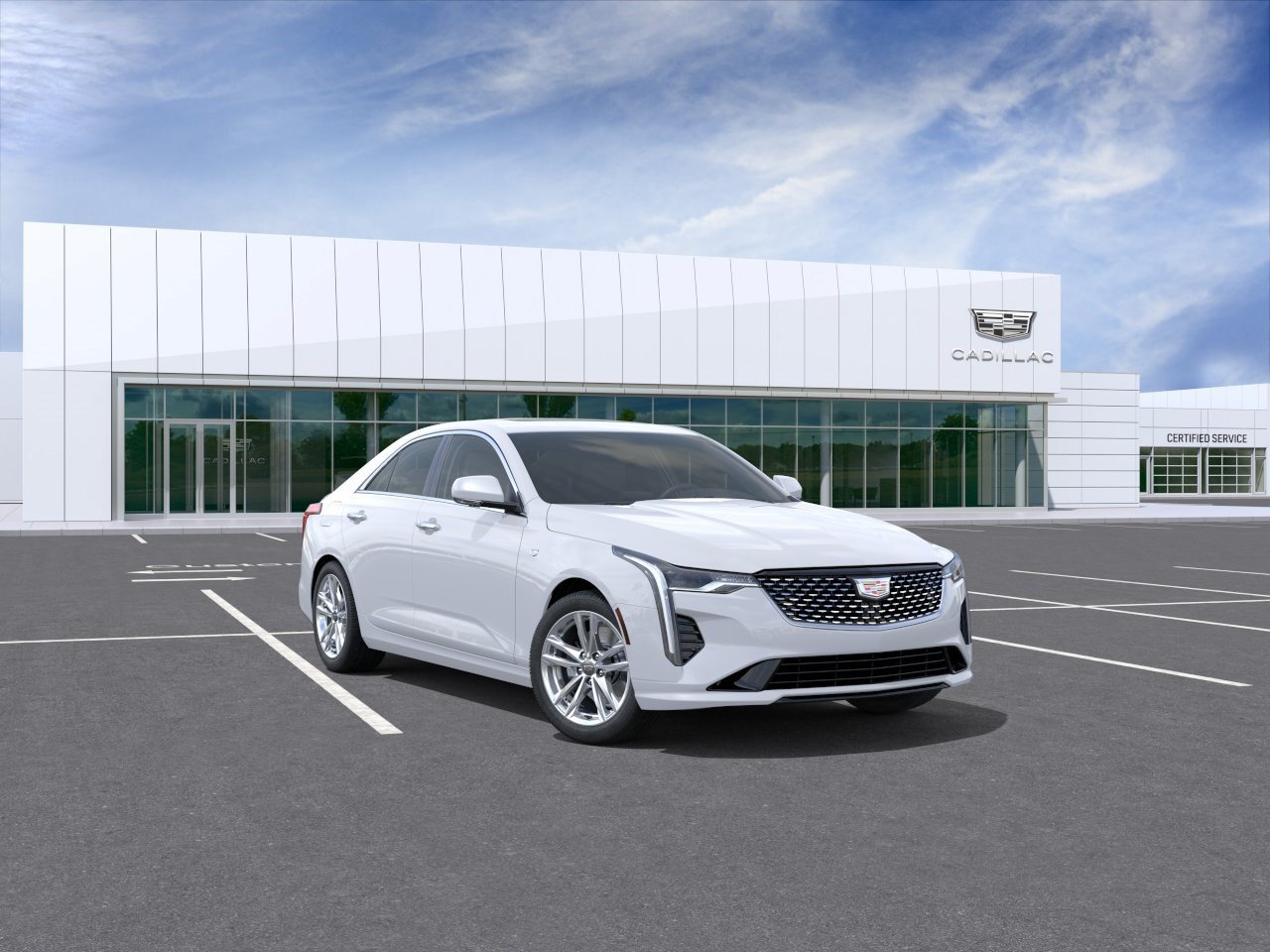 New 2026 Cadillac CT4 Luxury w/ Sun And Sound Package