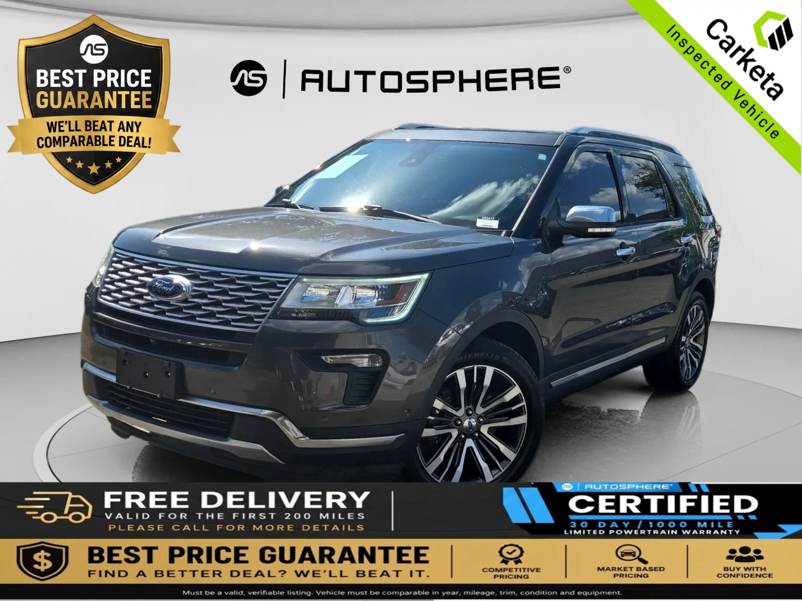 Used 2019 Ford Explorer Platinum