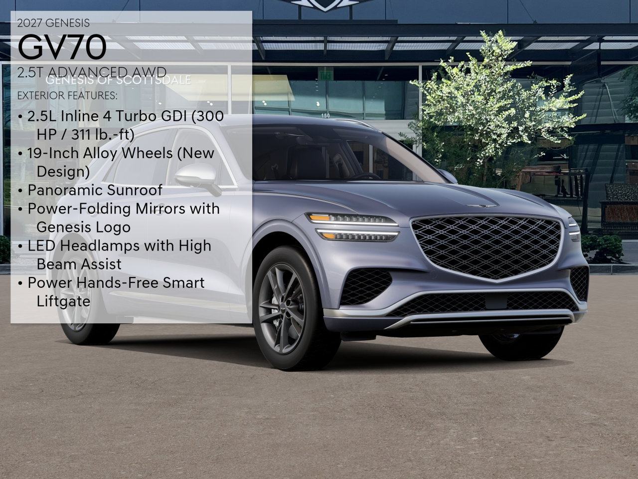 New 2027 Genesis GV70 2.5T Advanced AWD/4WD image 3