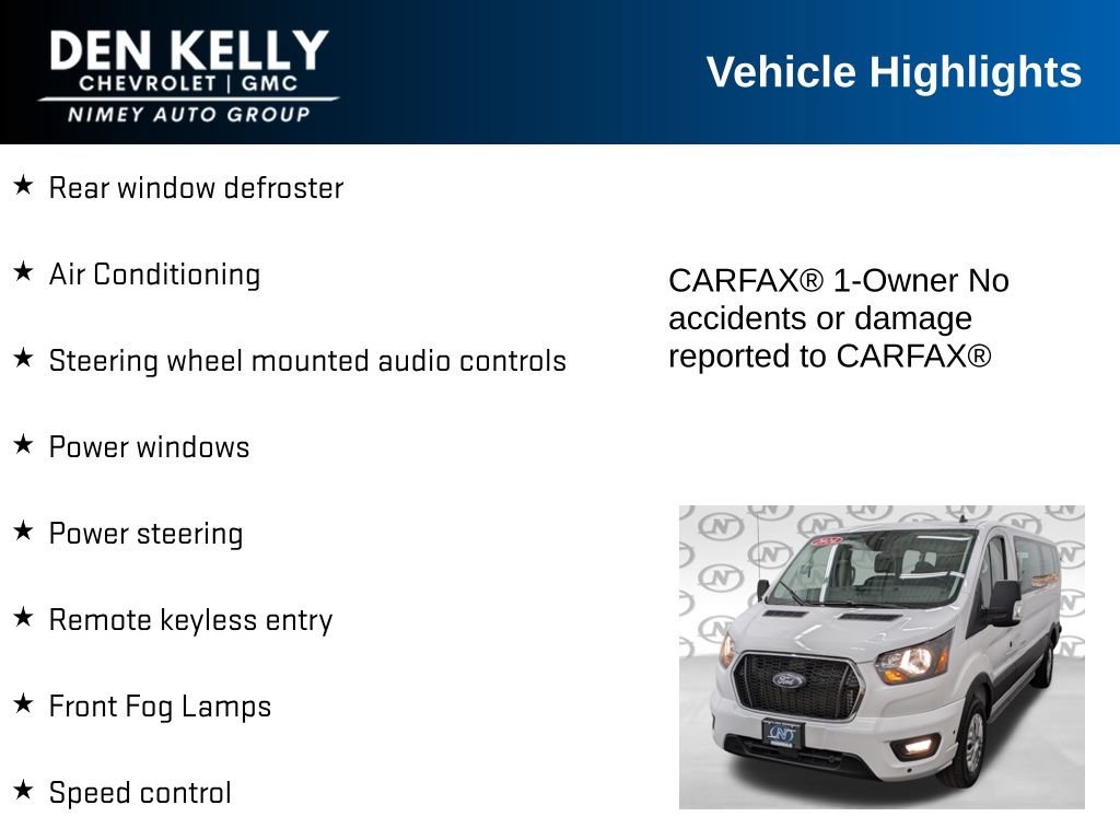 Used 2024 Ford Transit 350 XLT RWD image 10