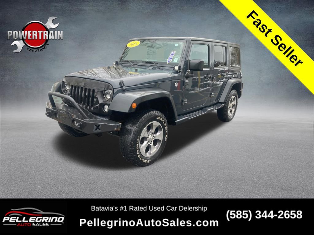 Used 2016 Jeep Wrangler Unlimited Sport w/ Quick Order Package 24S image 1